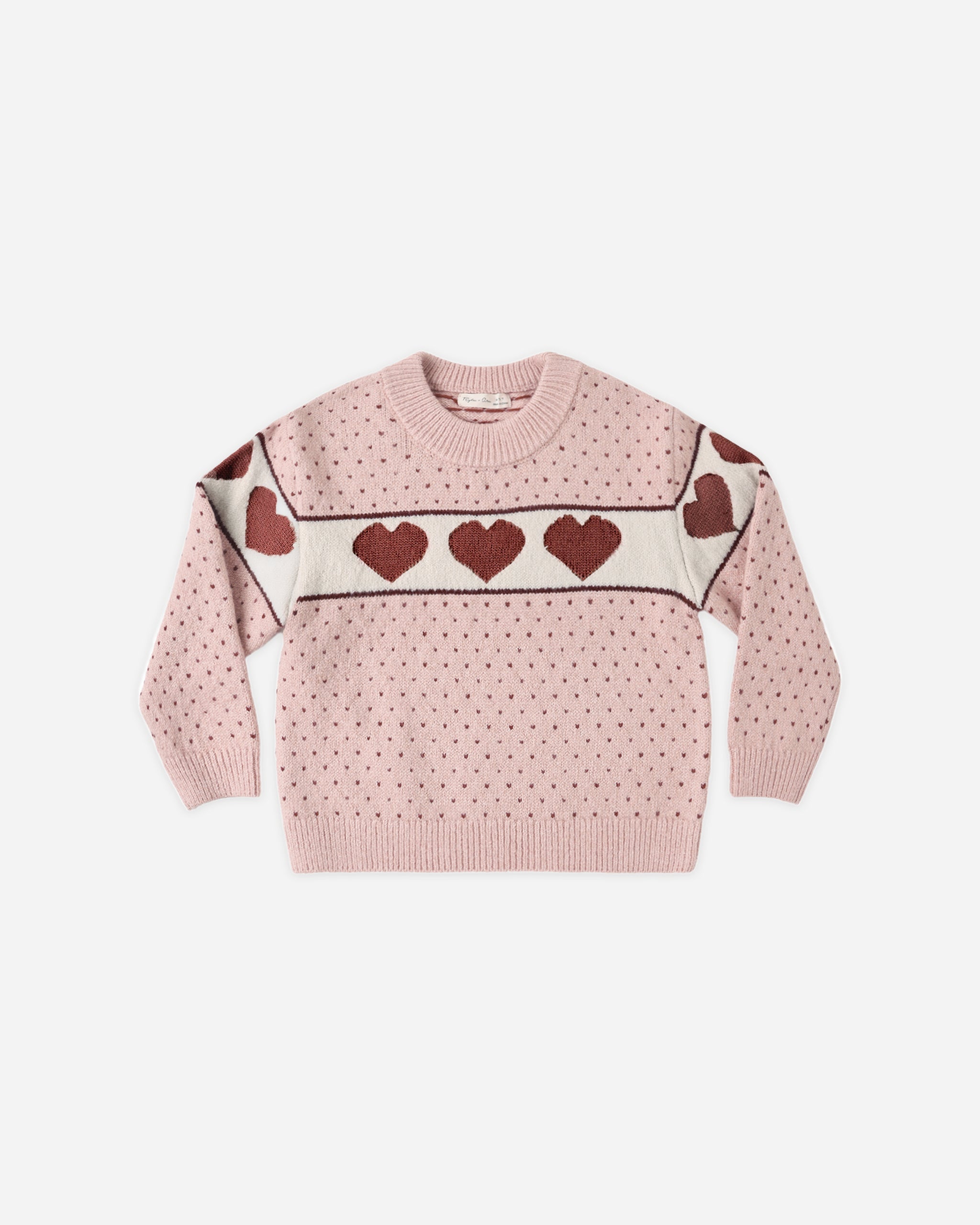 Rylee + Cru Reagan Sweater - Hearts