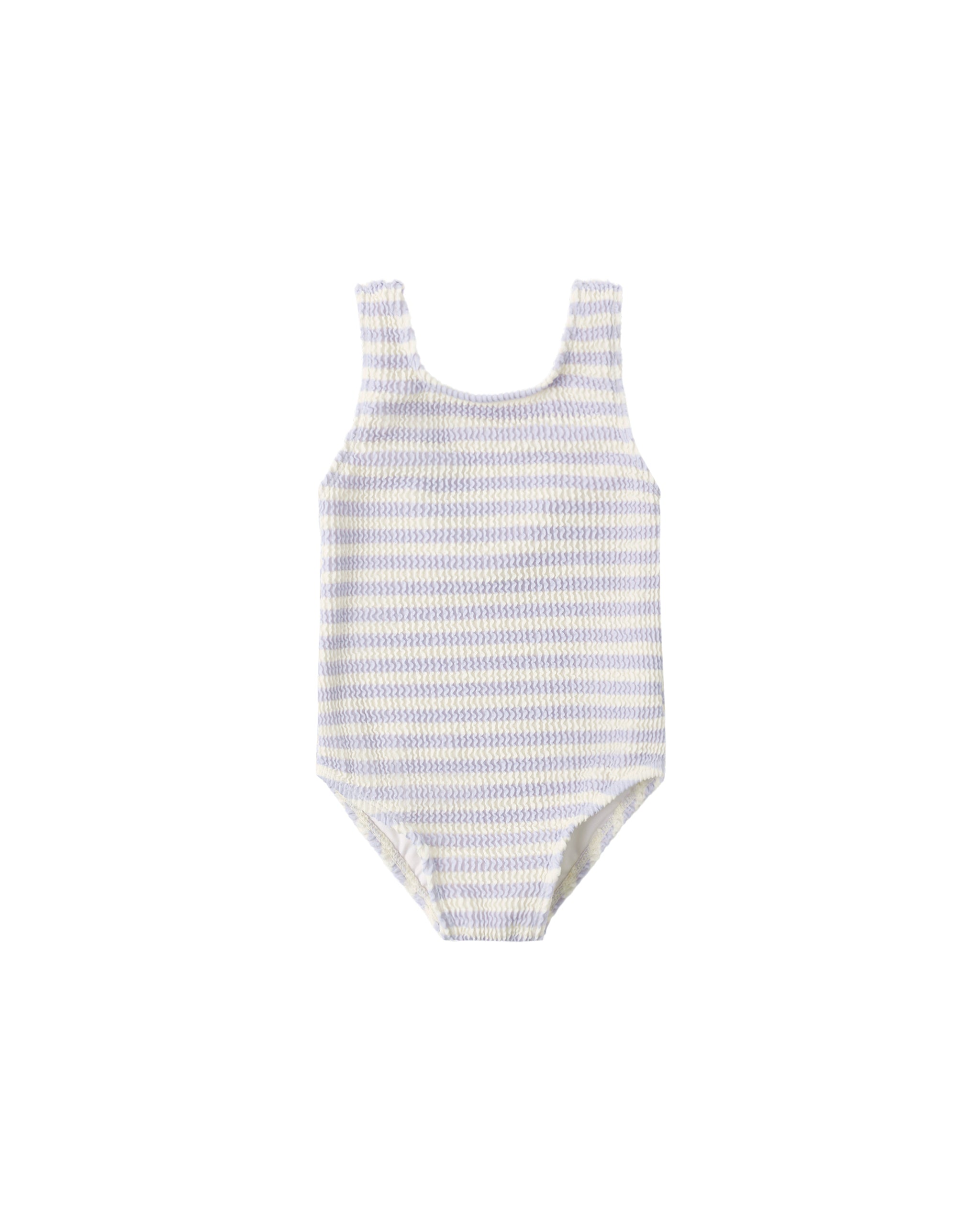 Rylee + Cru Moxie One-Piece - Periwinkle Stripe
