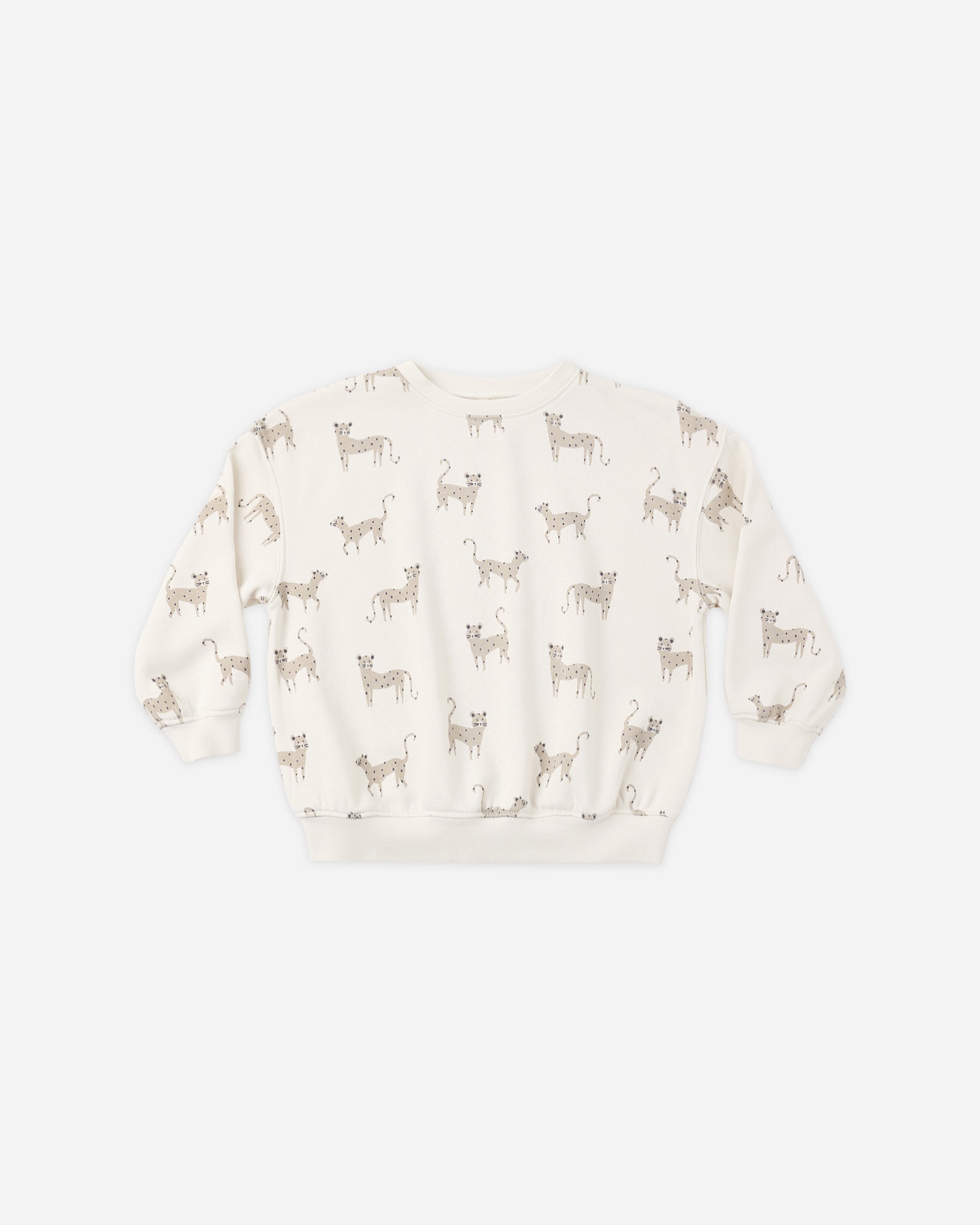 Rylee + Cru Relaxed Sweatshirt - Leopards