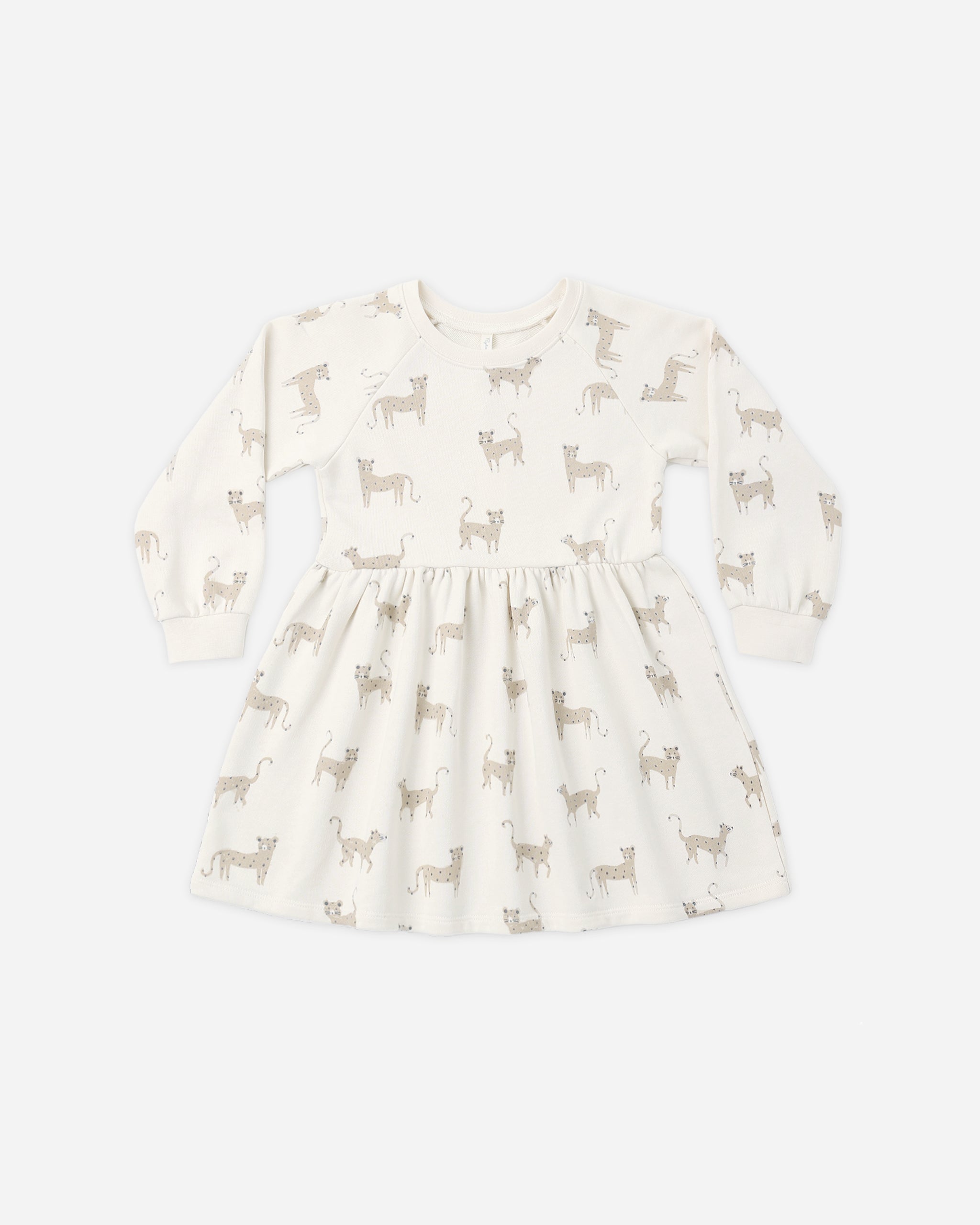 Rylee + Cru Raglan Dress - Leopards