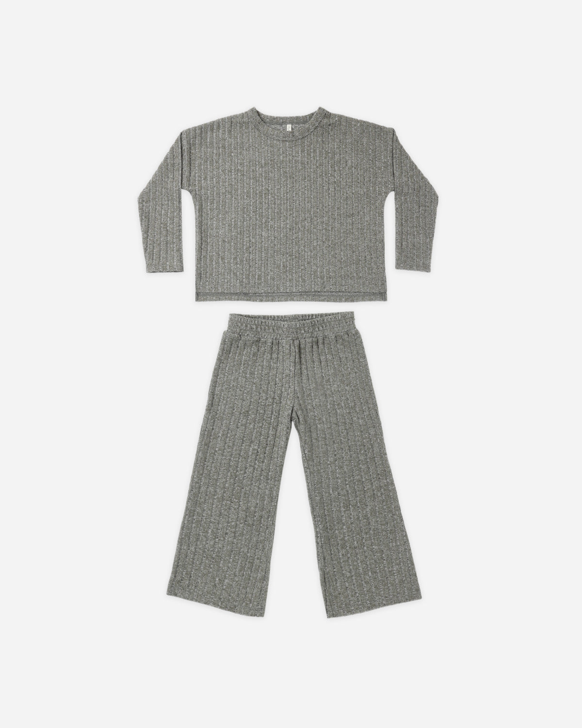 Rylee + Cru Cozy Knit Set - Evergreen
