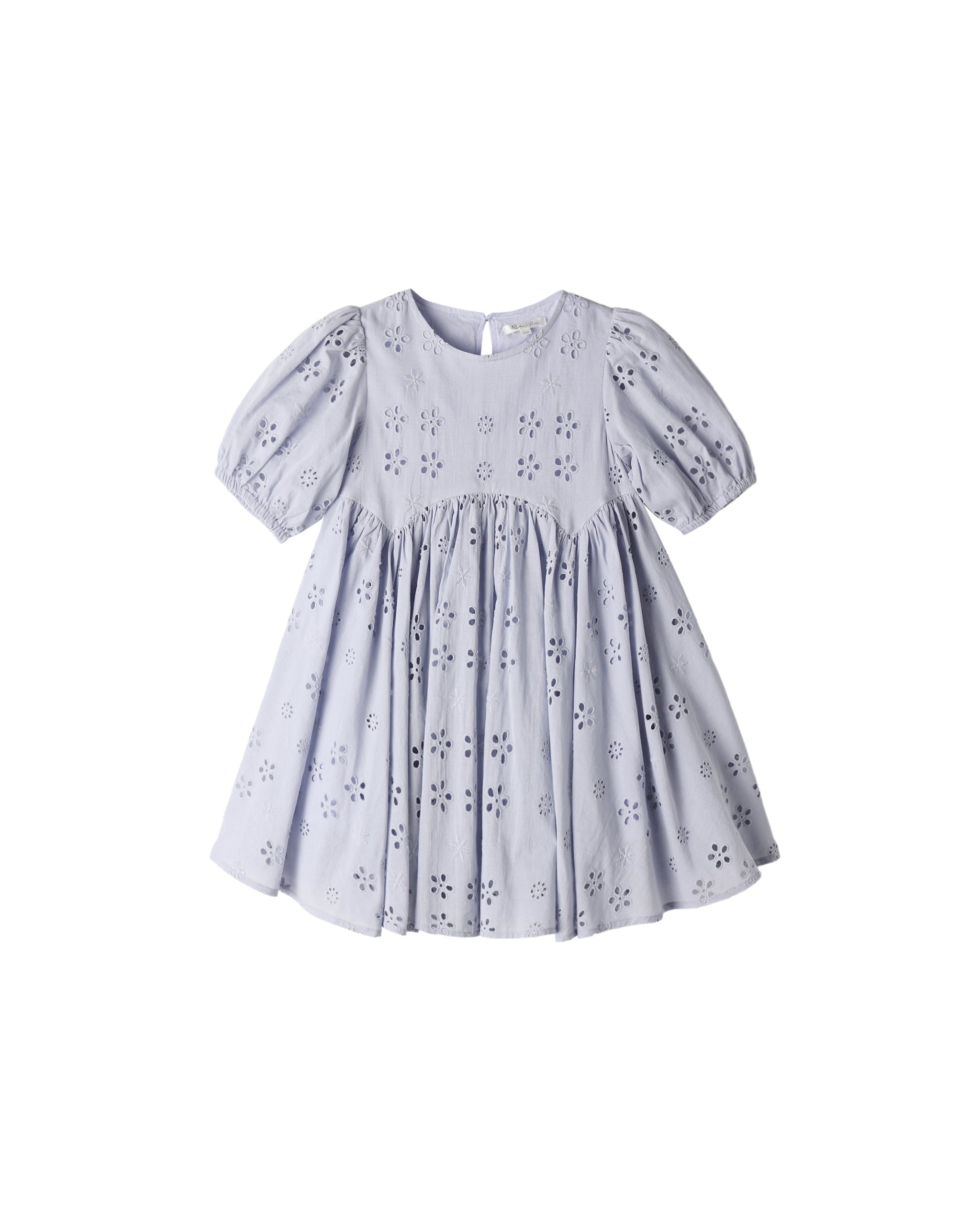 Rylee + Cru Rose Dress - Periwinkle