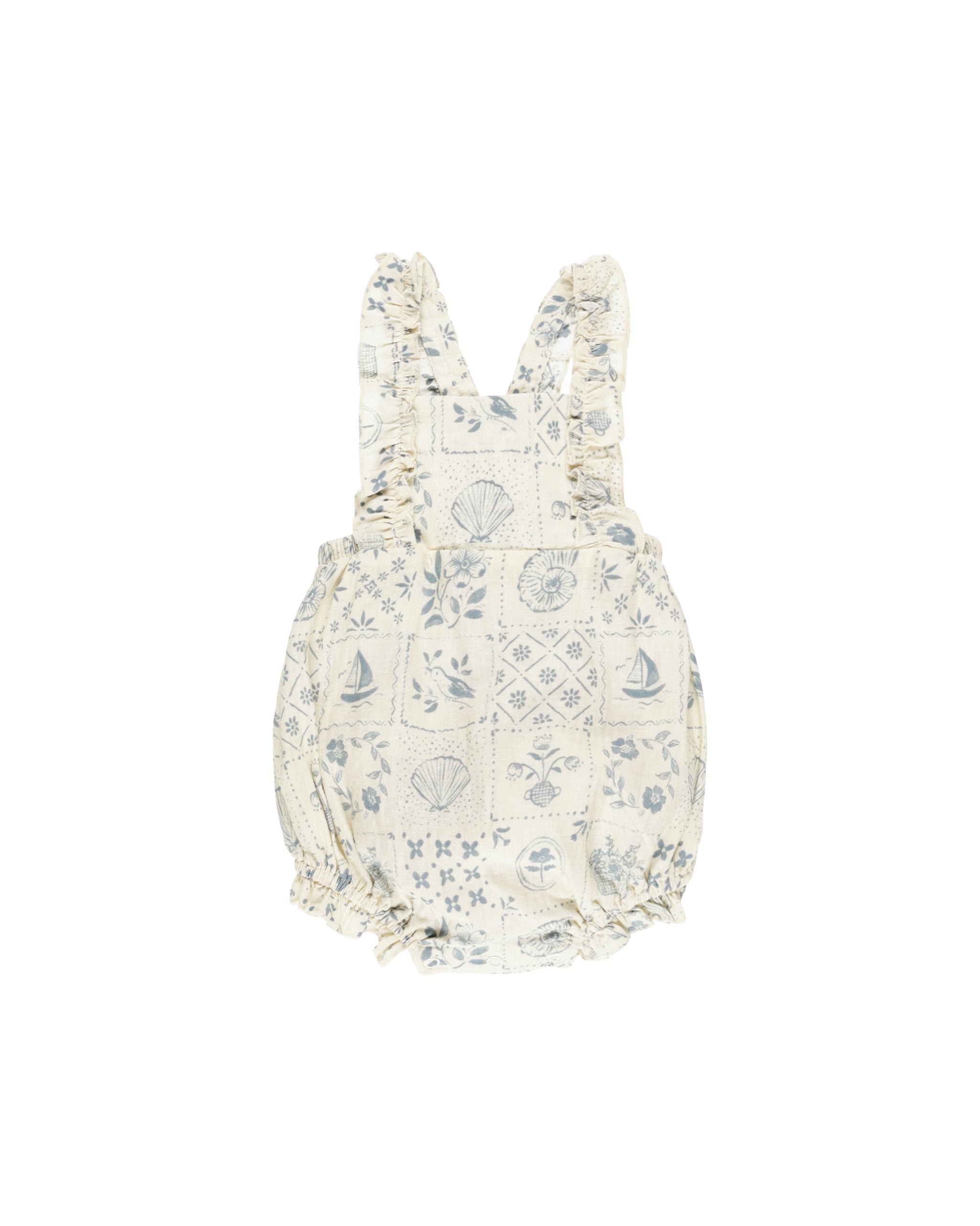 Rylee + Cru Chiara Romper - Tile
