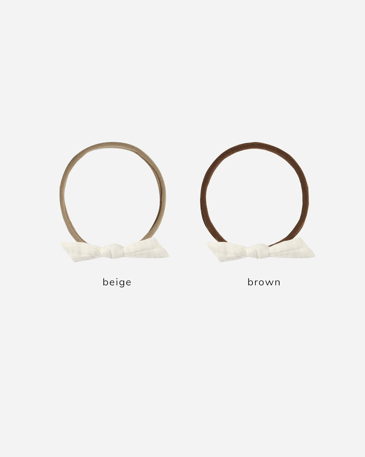 Rylee + Cru Little Knot Headband - Ivory