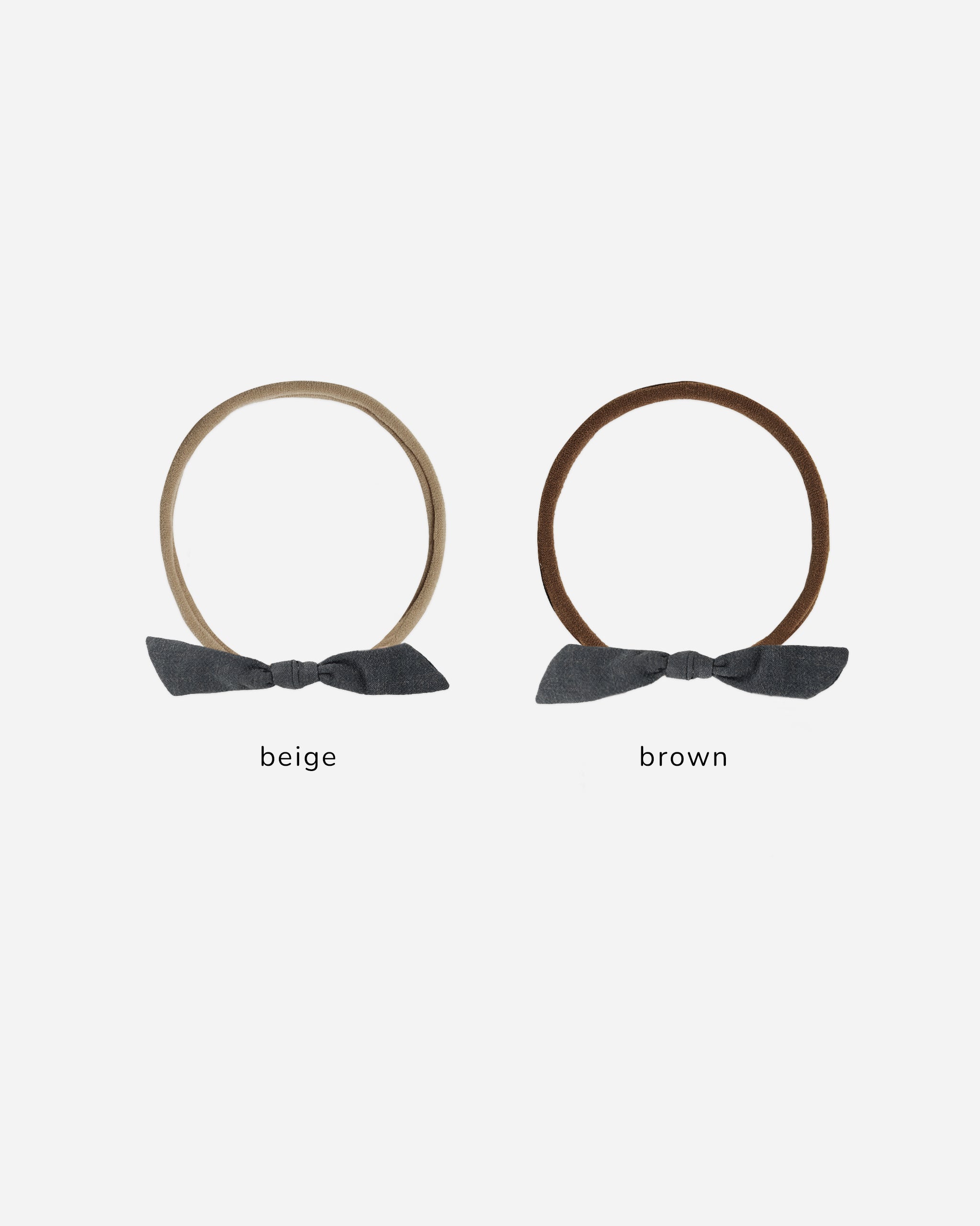 Rylee + Cru Little Knot Headband - Midnight