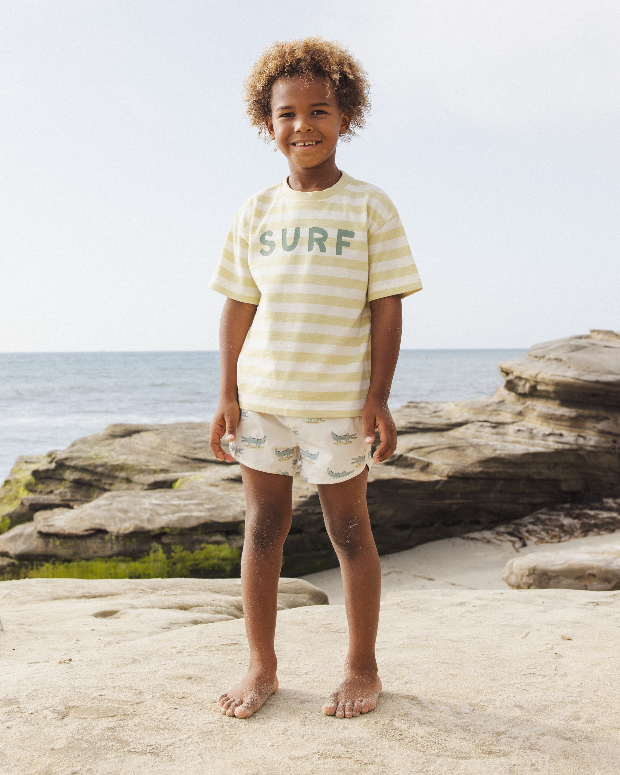 Rylee + Cru Relaxed Tee - Surf