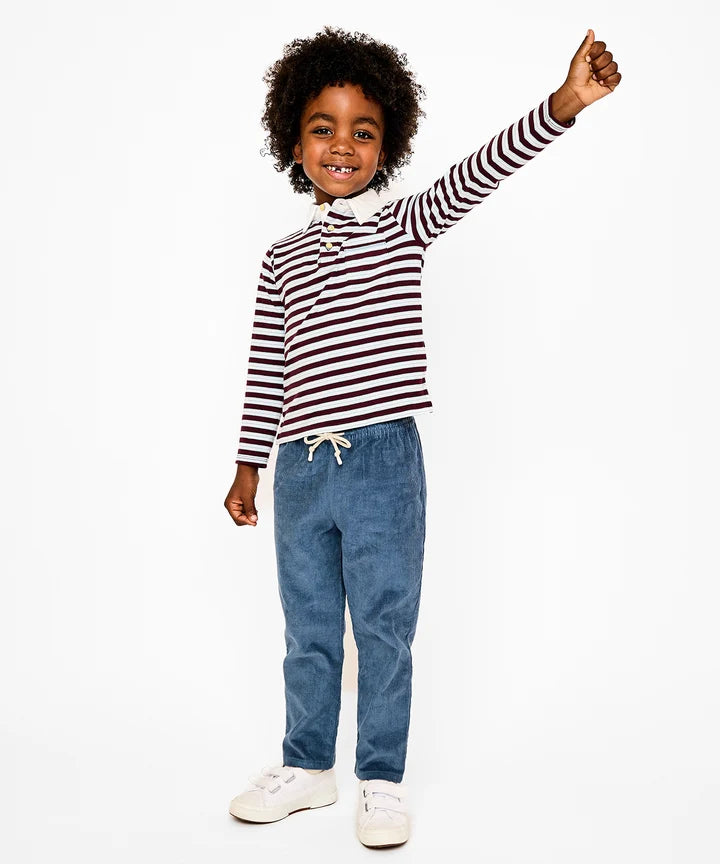 Oso & Me Bowie Pant - Petrol Corduroy
