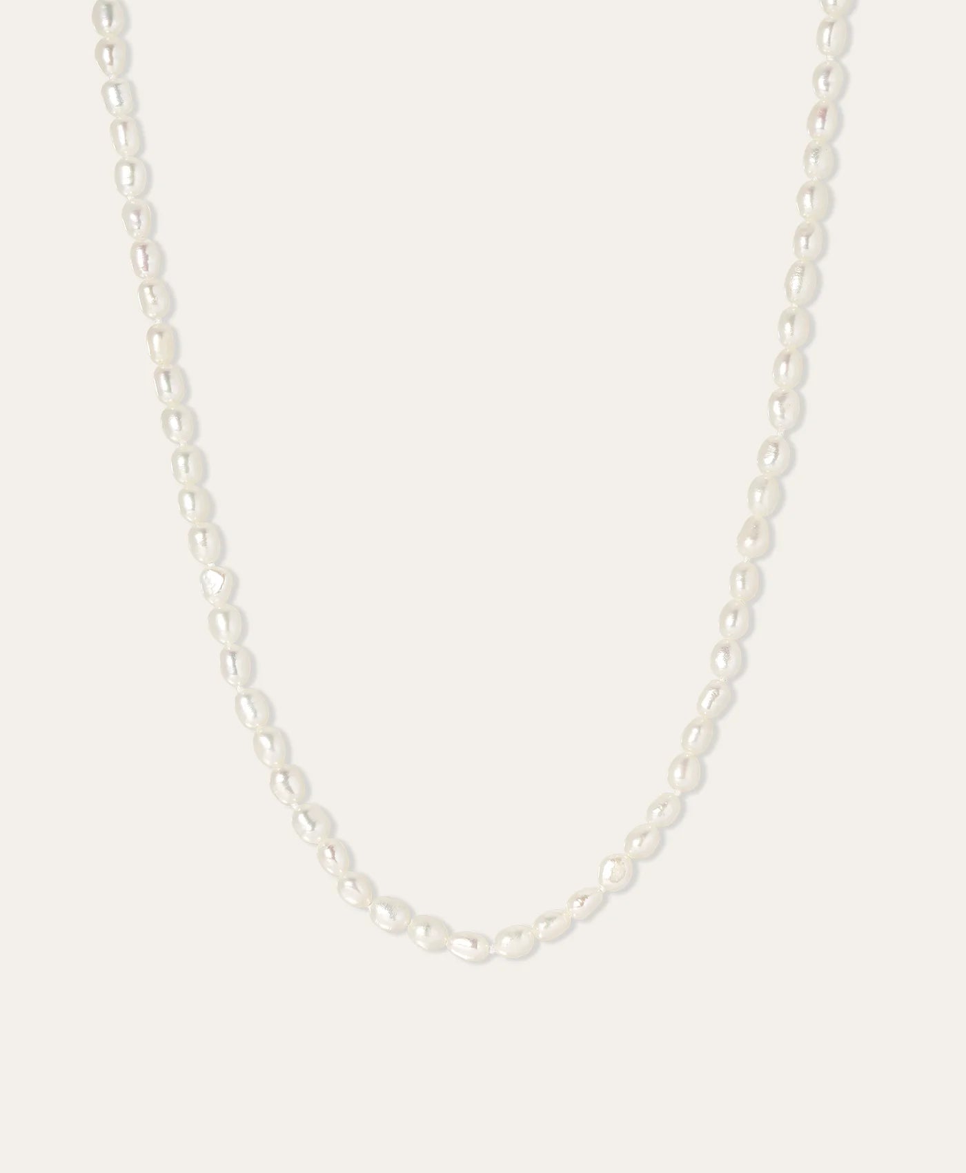 Tiny Seed Pearl Necklace