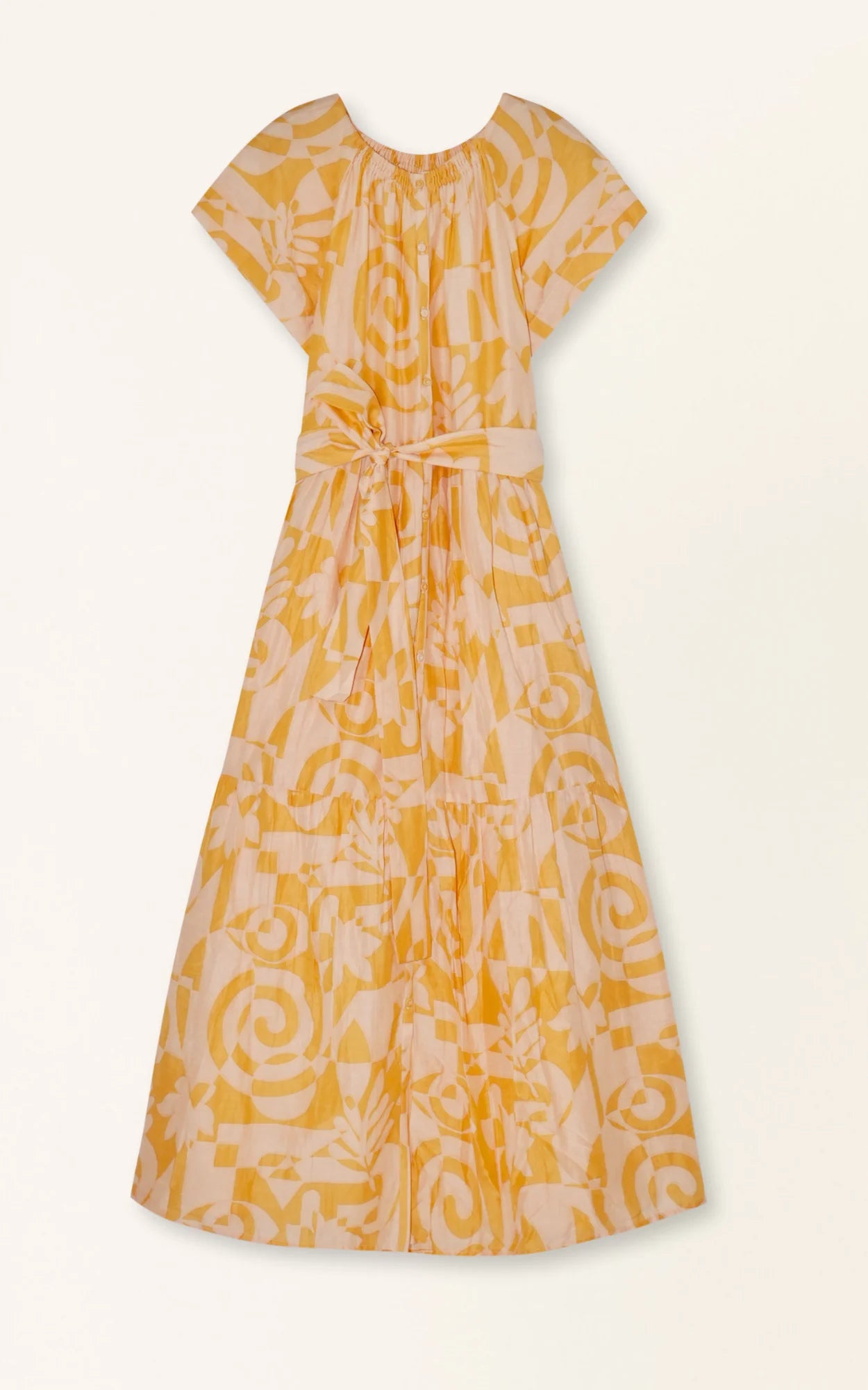 MIRTH Vienna Maxi Dress - Orangesicle