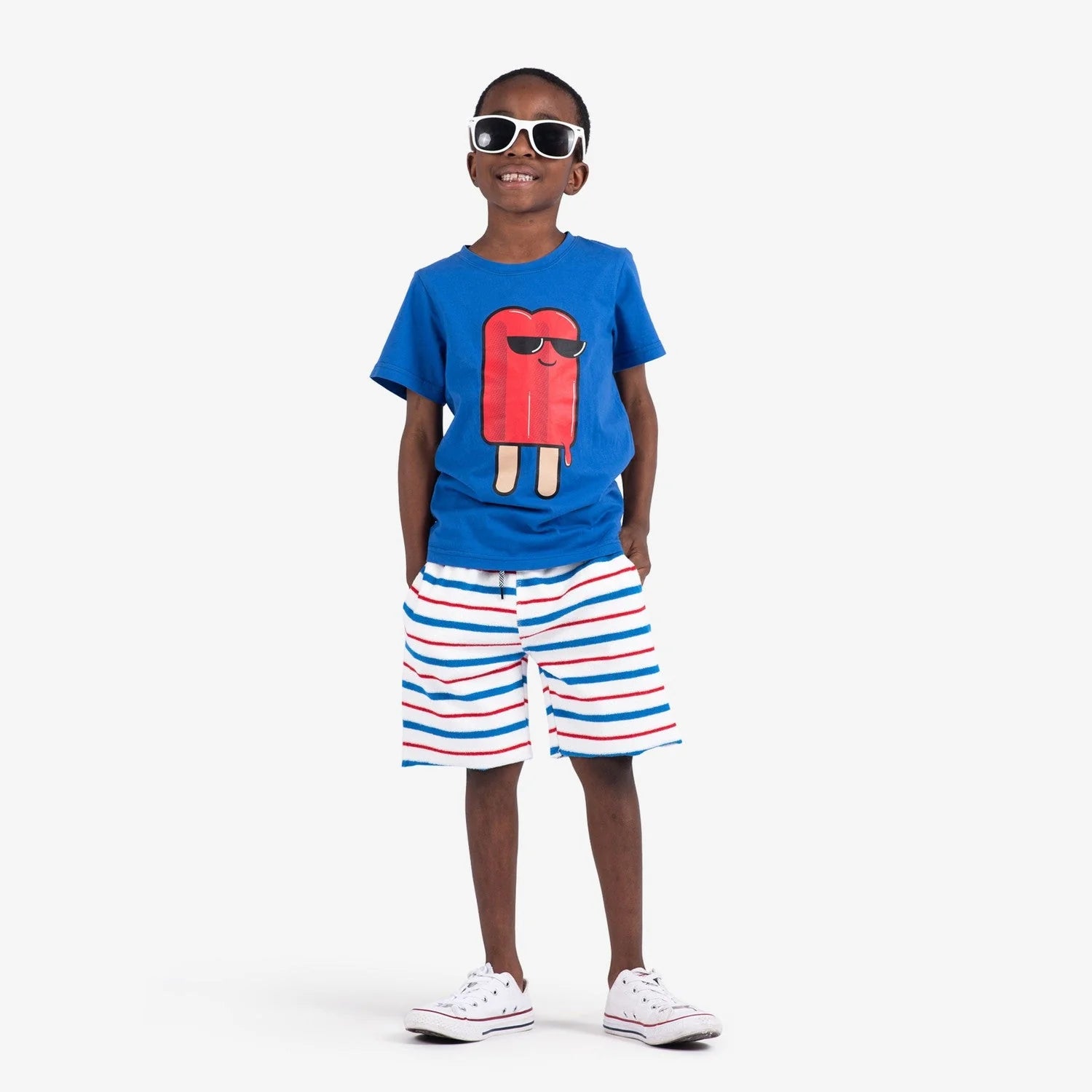 Appaman Camp Shorts - Red, White & Blue