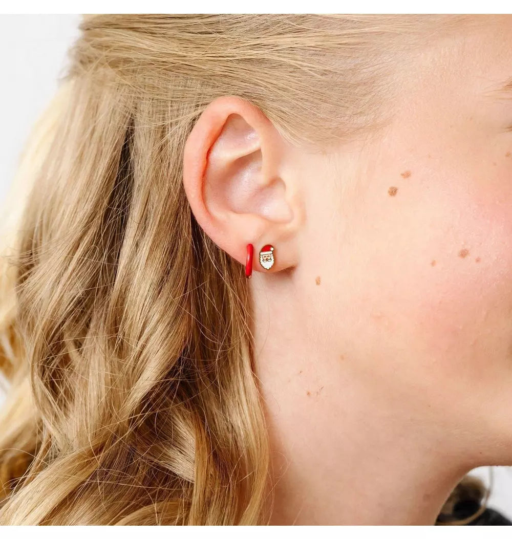 Pip Pop Santa Stud Earrings