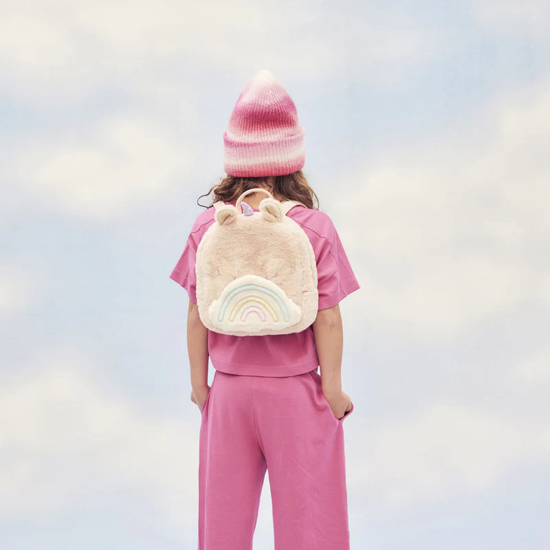 Olli Ella Hopalong Unicorn Backpack - Pink