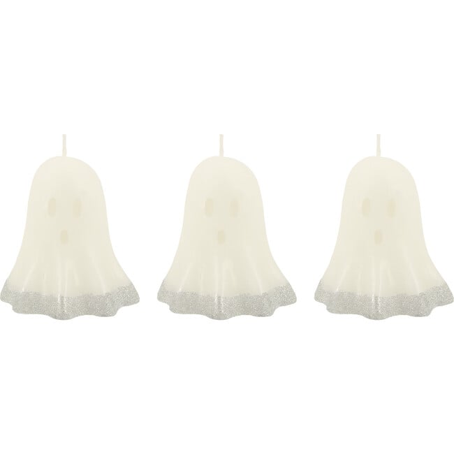 Meri Meri Glitter Dipped Ghost Candles
