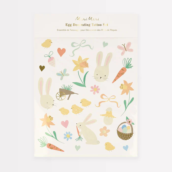 Meri Meri Egg Decorating Tattoo Set