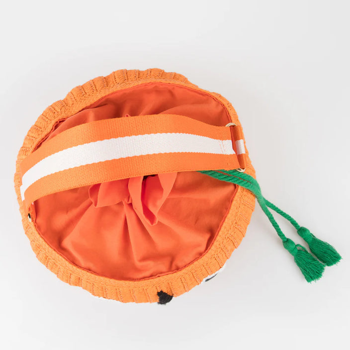 Meri Meri Trick or Treat Pumpkin Basket Bag