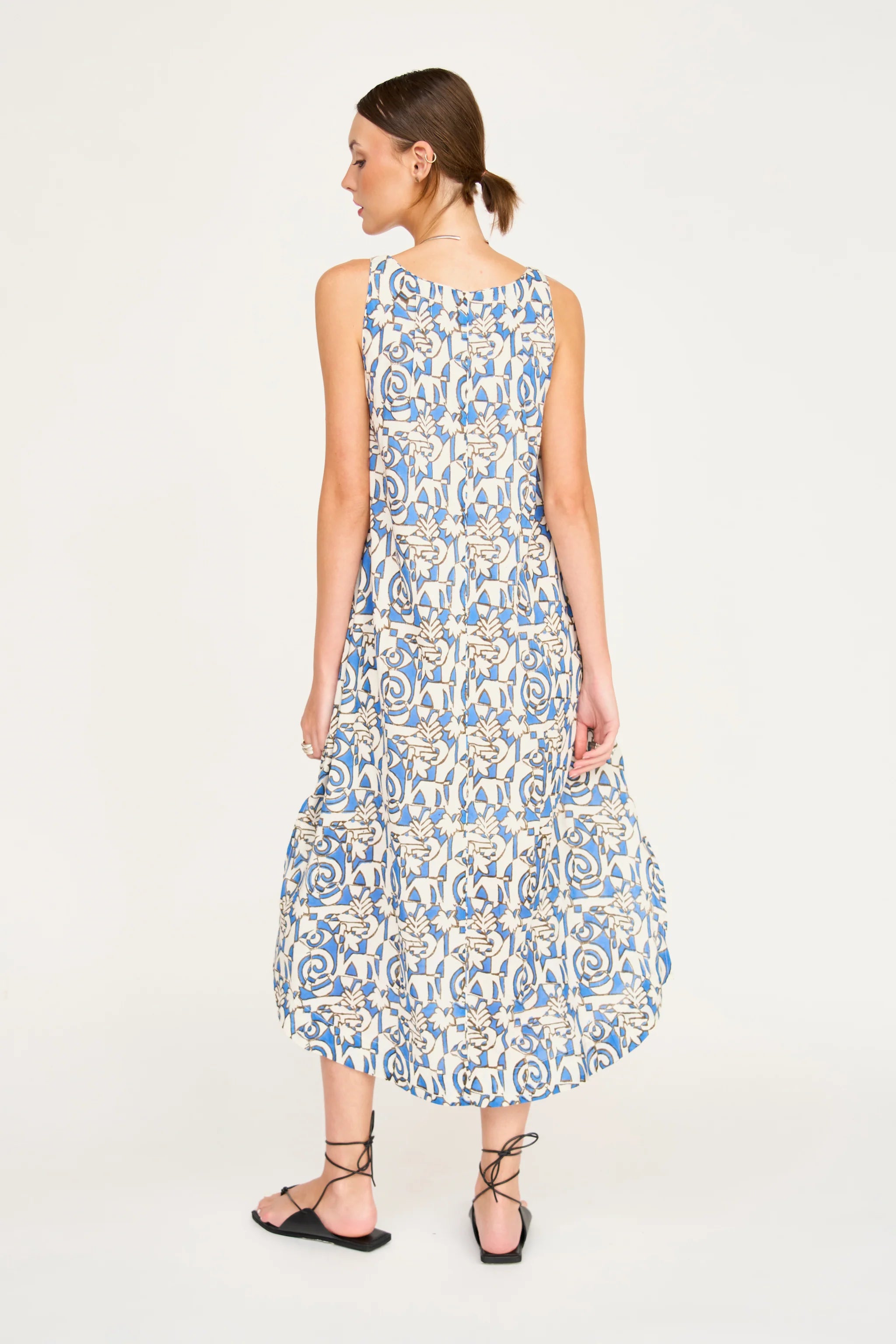 MIRTH Cassis Dress - Blue Heka