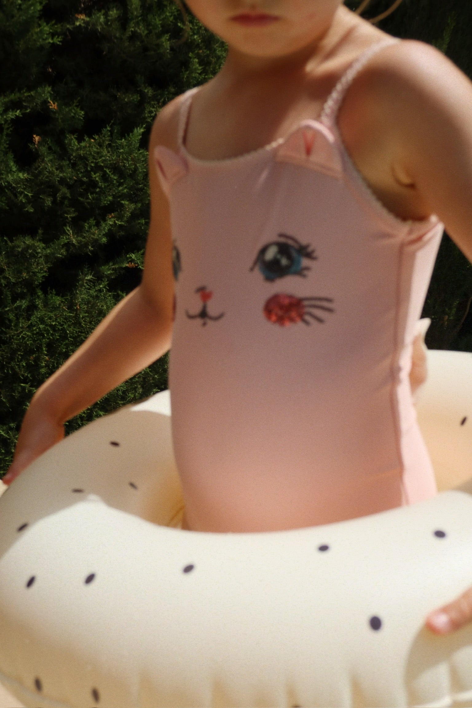 Konges Slojd Kitty Swimsuit - Powder Pink