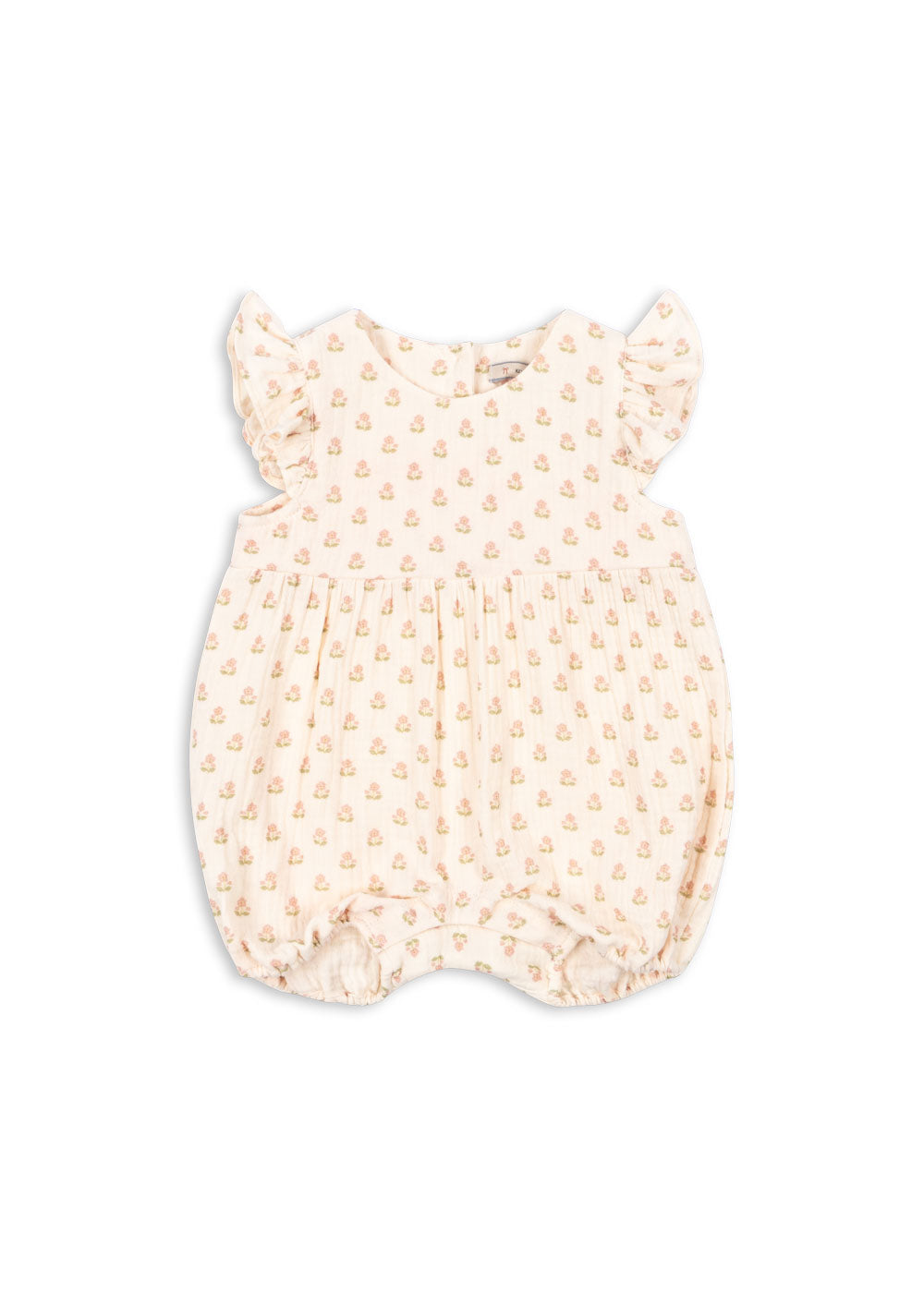 Konges Slojd Coco Frill Romper - Carta Rosa