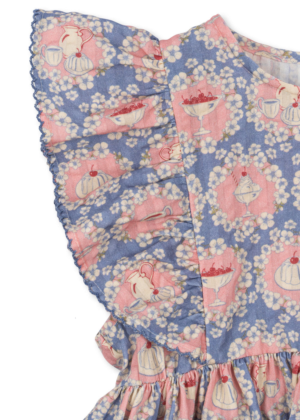 Konges Slojd Kim Frill Dress - Snack Time