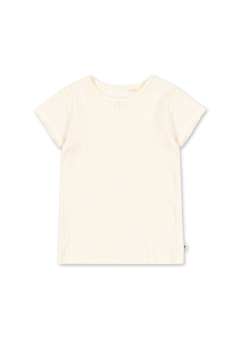 Konges Slojd Minnie Blouse Short Sleeve - Buttercream