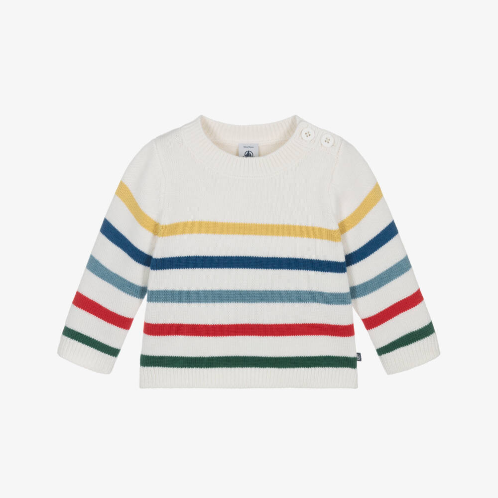 Petit Bateau Multi Stripe Sweater