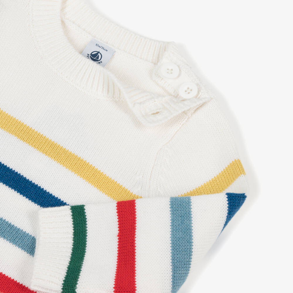 Petit Bateau Multi Stripe Sweater