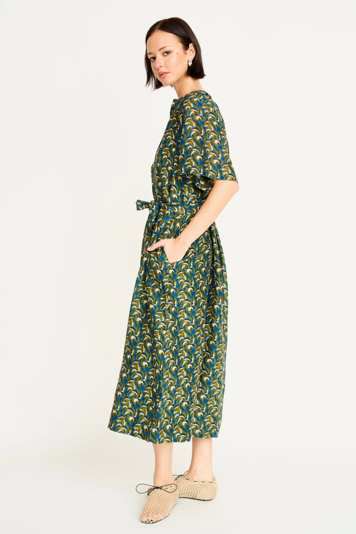 MIRTH Somerset Dress - Verdant Cattail