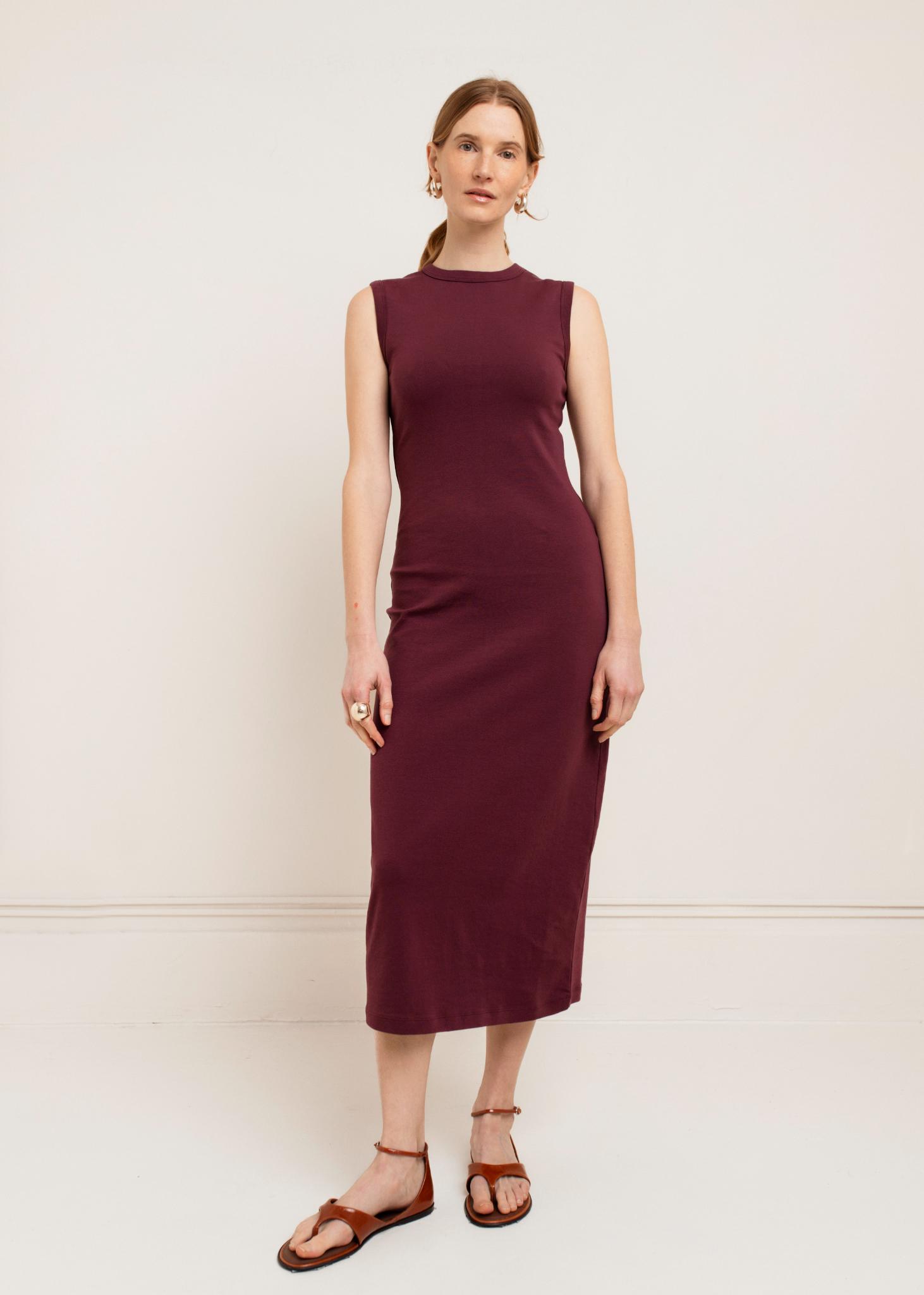 Paper Label Rynn Tank Dress - Fig