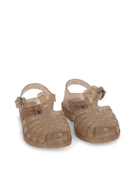 Konges Slojd Nea Glitter Sandals - Tiger's Eye