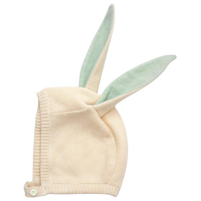 Meri Meri Bunny Baby Bonnet - Mint