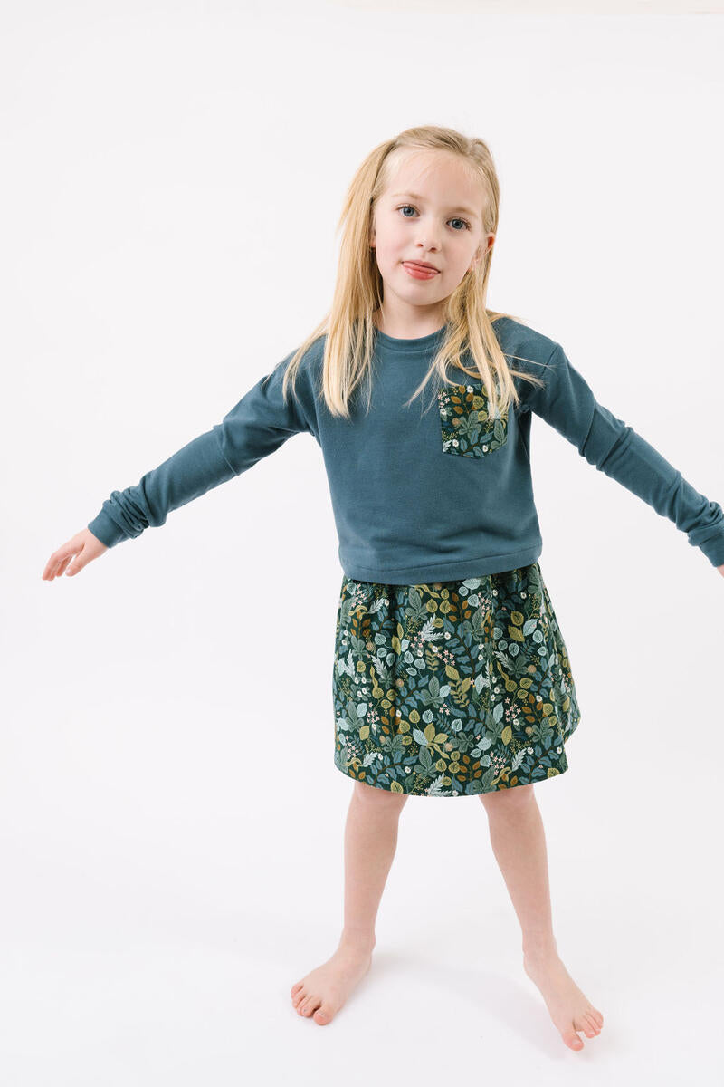 Thimble Reversible Skirt - Ivy Chestnut