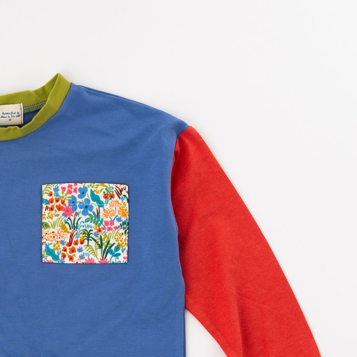 Thimble Modern Sweatshirt - Wildflower Colorblock