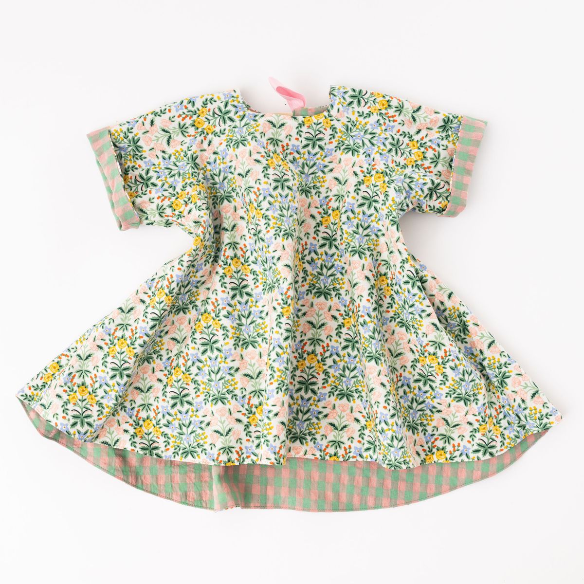 Thimble Collection Reversible Swing Tunic - Clover Blooms