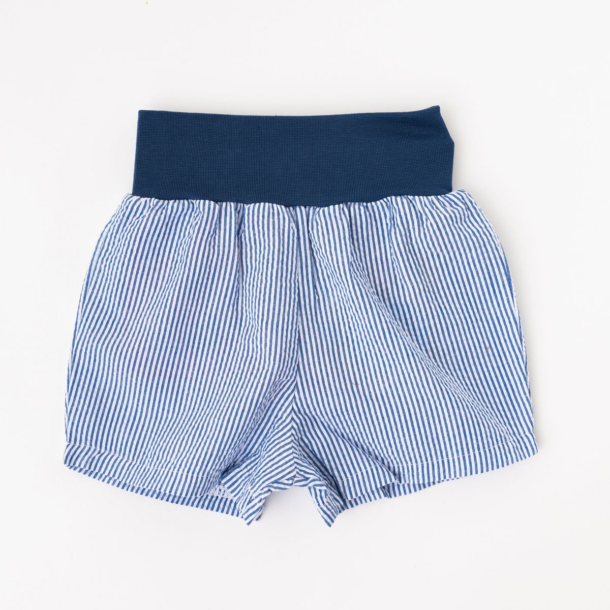 Thimble Easy Short - Azure Seersucker