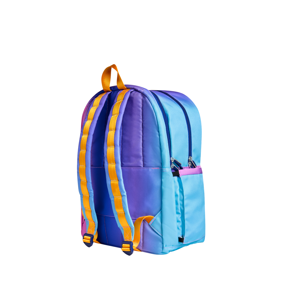 STATE Kane Double Pocket Large Backpack - Blue/Pink Gradient