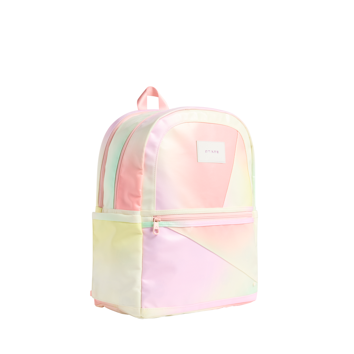 STATE Kane Double Pocket Large Backpack - Tie Dye Patchwork
