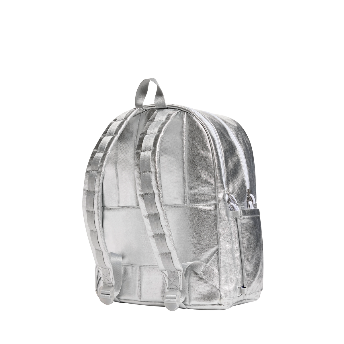 STATE Kane Double Pocket Backpack - Metallic Fuzzy Hearts