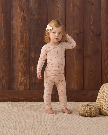 Quincy Mae Bamboo Pajama Set - Candy