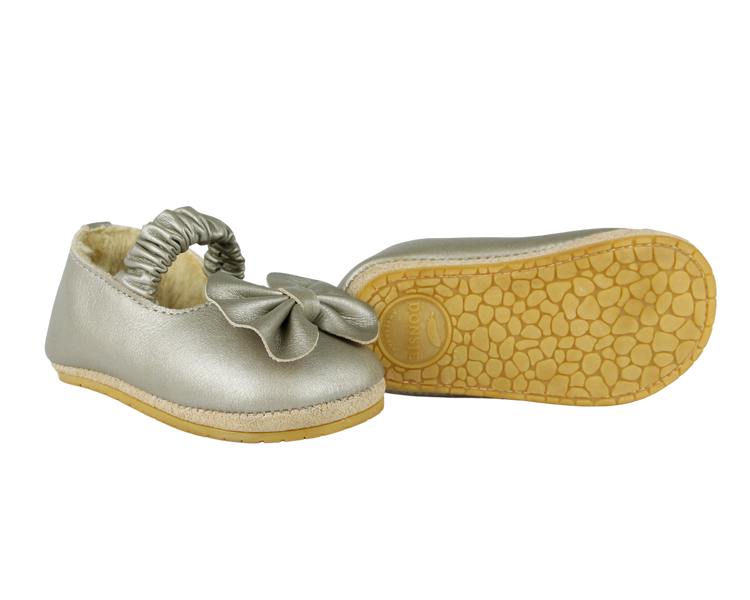 Donsje Infant Neni Lining Shoe - Champagne Metallic Leather