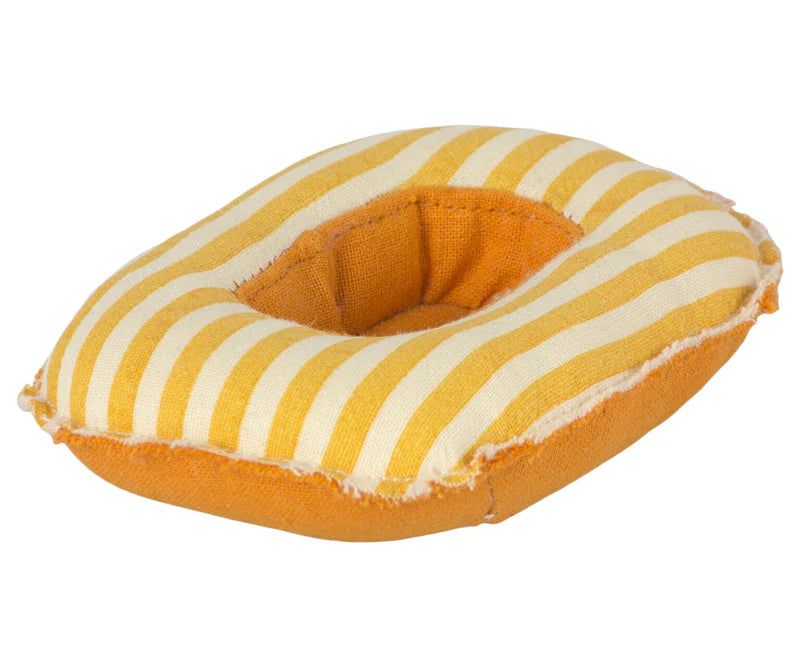 Maileg Beach Raft - Yellow Stripe