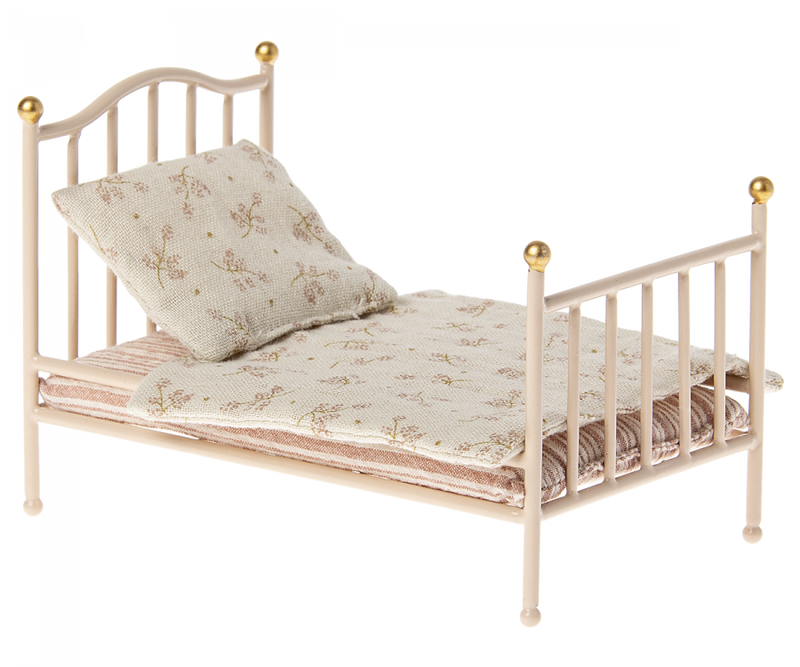 Maileg Vintage Bed - Mouse - Rose