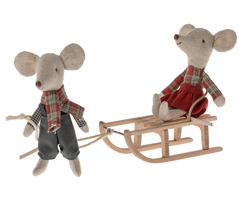 Maileg Sled - Mouse