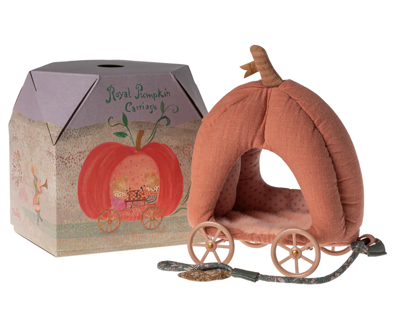 Maileg Pumpkin Carriage - Mouse