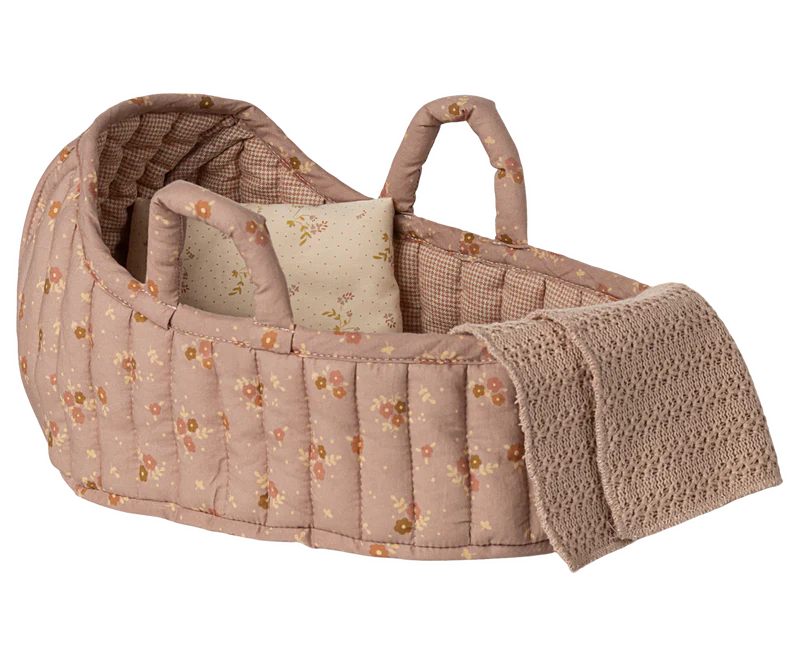 Maileg Carry Cot Large, Mouse