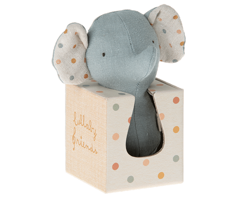 Maileg Lullaby Friends Elephant Rattle