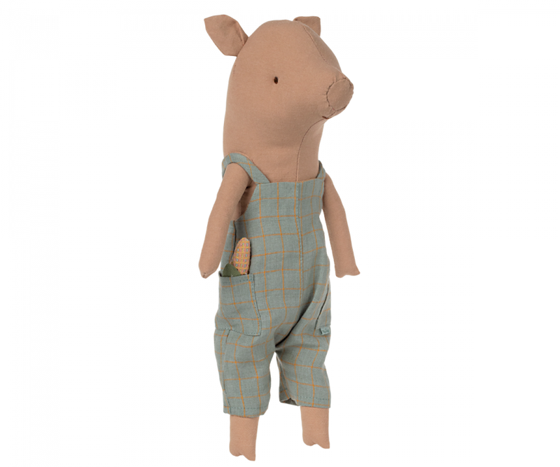 Maileg Pig - Overalls