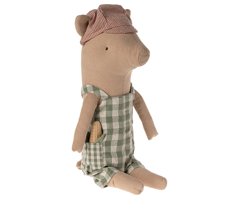 Maileg Pig - Overalls