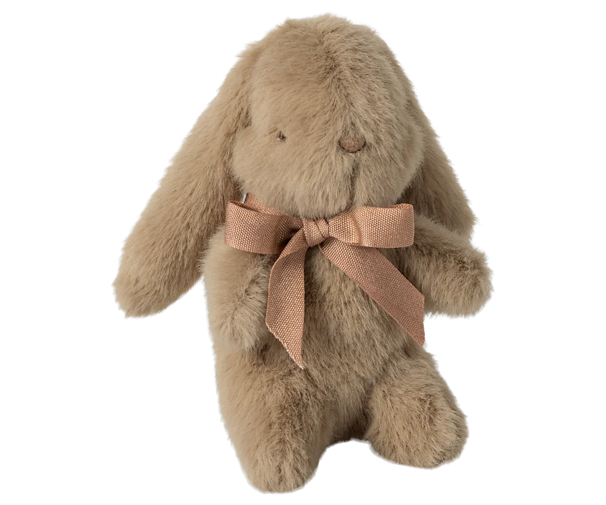 Maileg Bunny Plush, Mini - Powder Dusty Brown