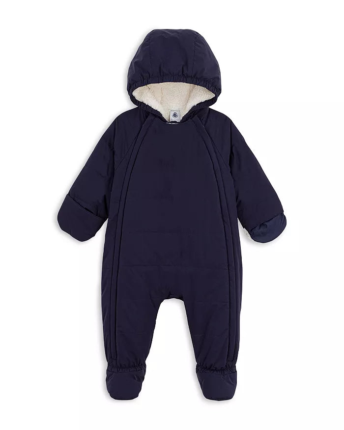 Petit Bateau Baby Hooded Snowsuit
