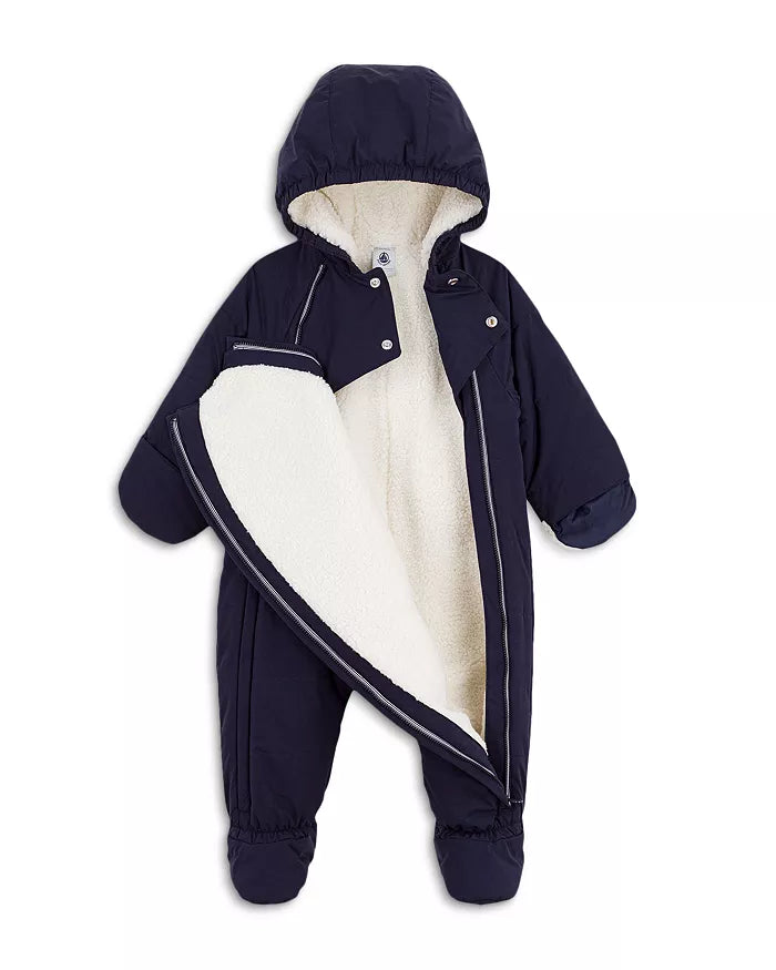 Petit Bateau Baby Hooded Snowsuit
